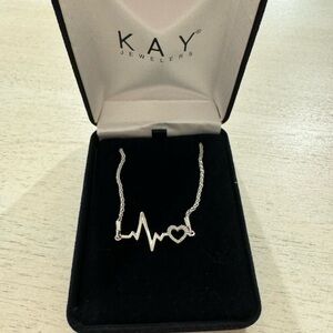 Kay Jewelers Heartbeat Bolo Bracelet Sterling Silver
